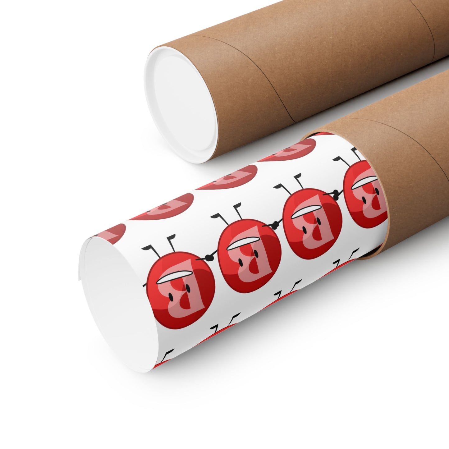 Branimator logo Pattern Matte Poster — Playful Repeating Illustration for  Rooms & Offices