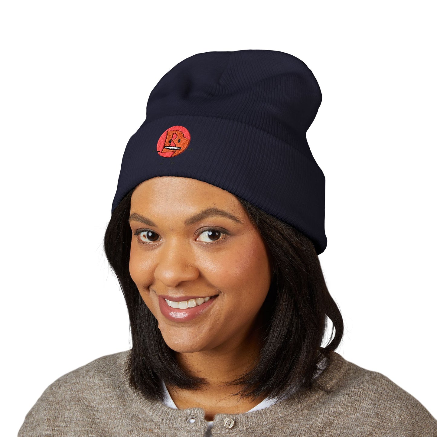 Embroidered Branimator Logo Beanie —  Cuffed Hat
