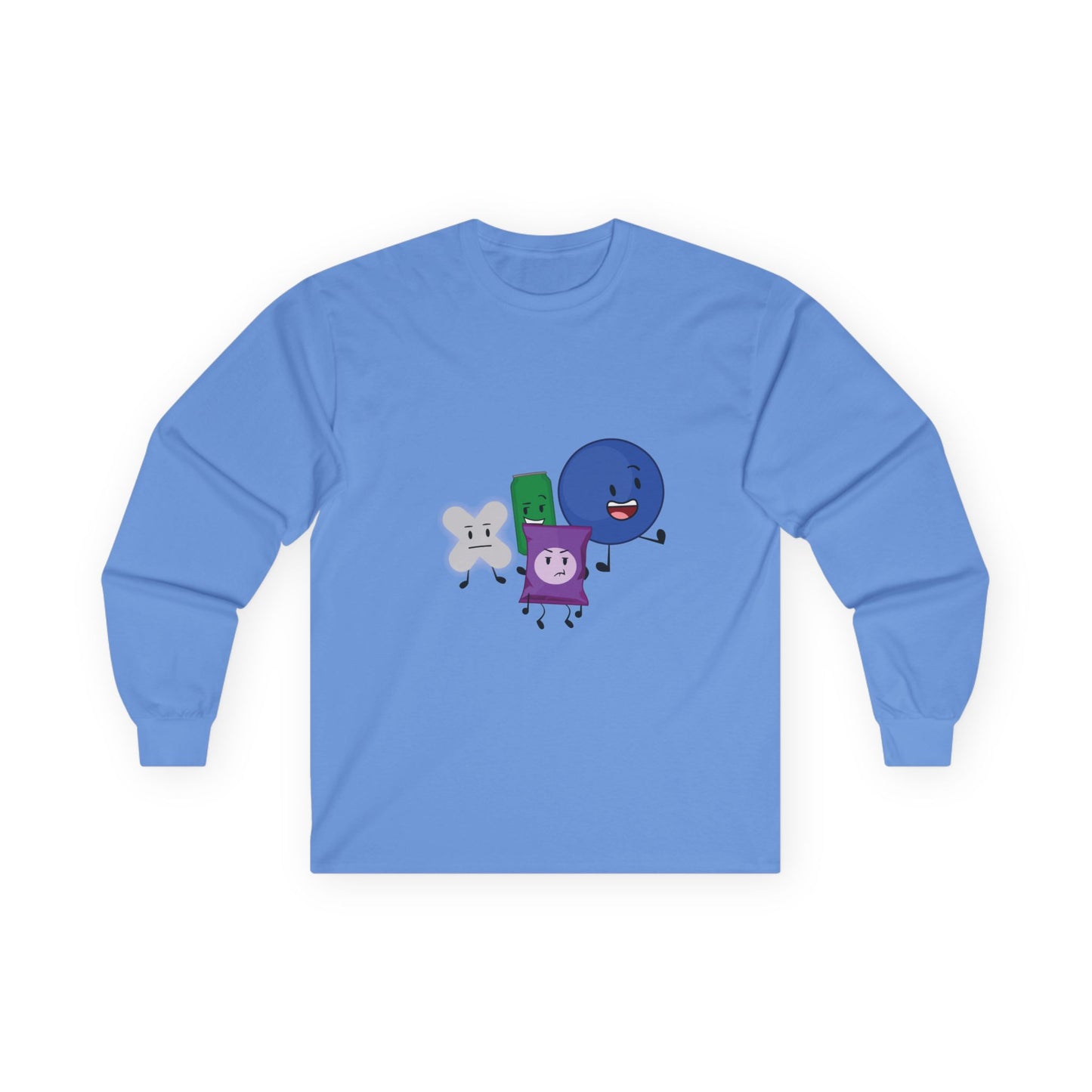 Team Infinity Long Sleeve Tee — Animated Characters Graphic
