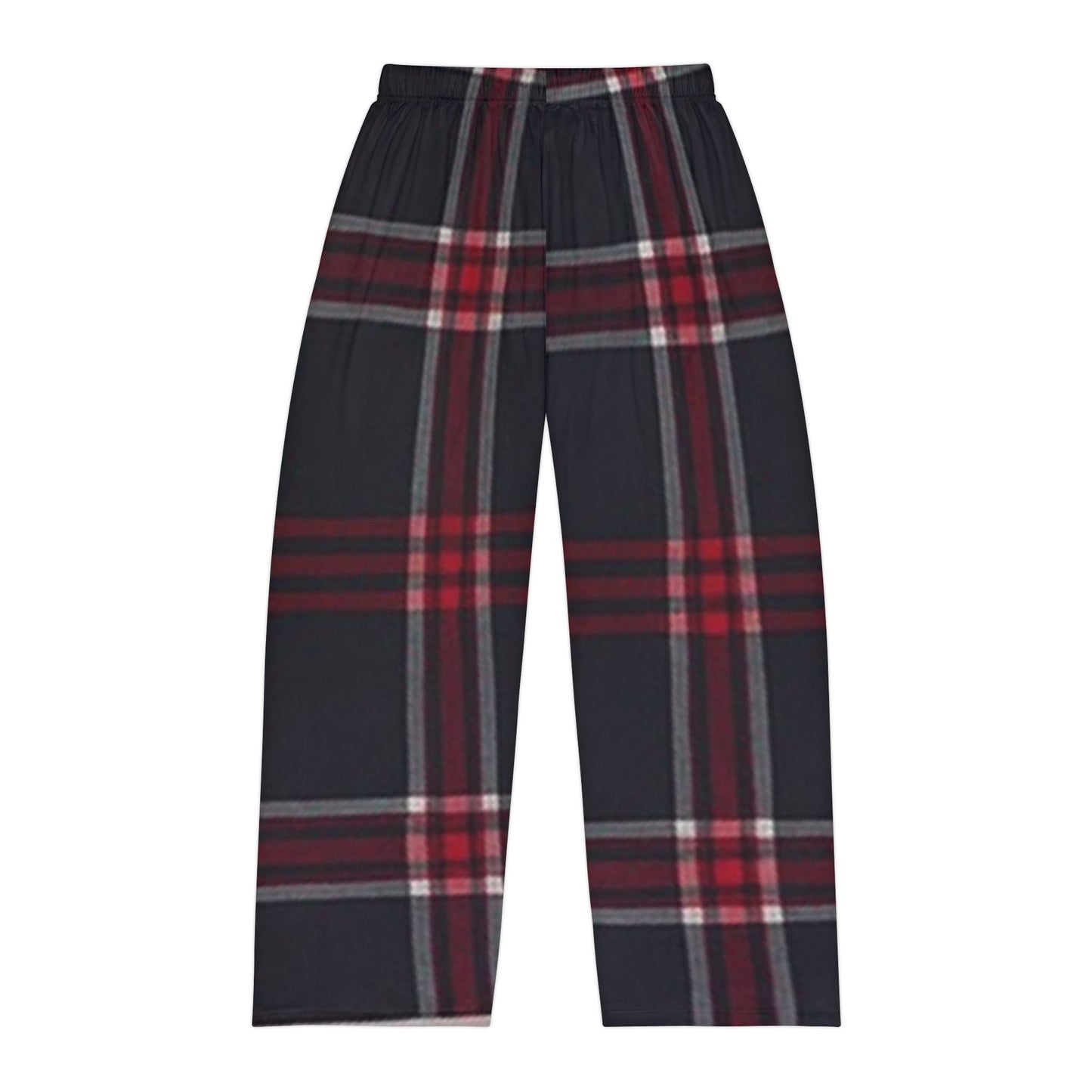 Men's Red & Black Plaid Pajama Pants — Cozy Flannel Lounge Sleepwear